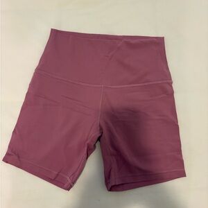 LULULEMON Women's Pink Align Biker Shorts